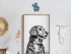 These paintings, prints and other kinds of pet portraits make great art for your walls and heartfelt gifts for loved ones.