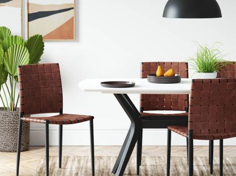 12 Woven Leather Decor Finds We're Swooning Over for Fall