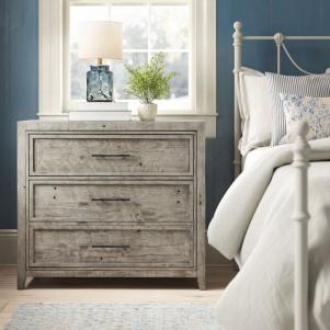 Lilly 3 - Drawer Solid Wood Bachelor's Chest