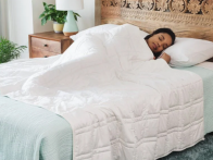 <center>The Best Weighted Blankets, Tested by HGTV Editors