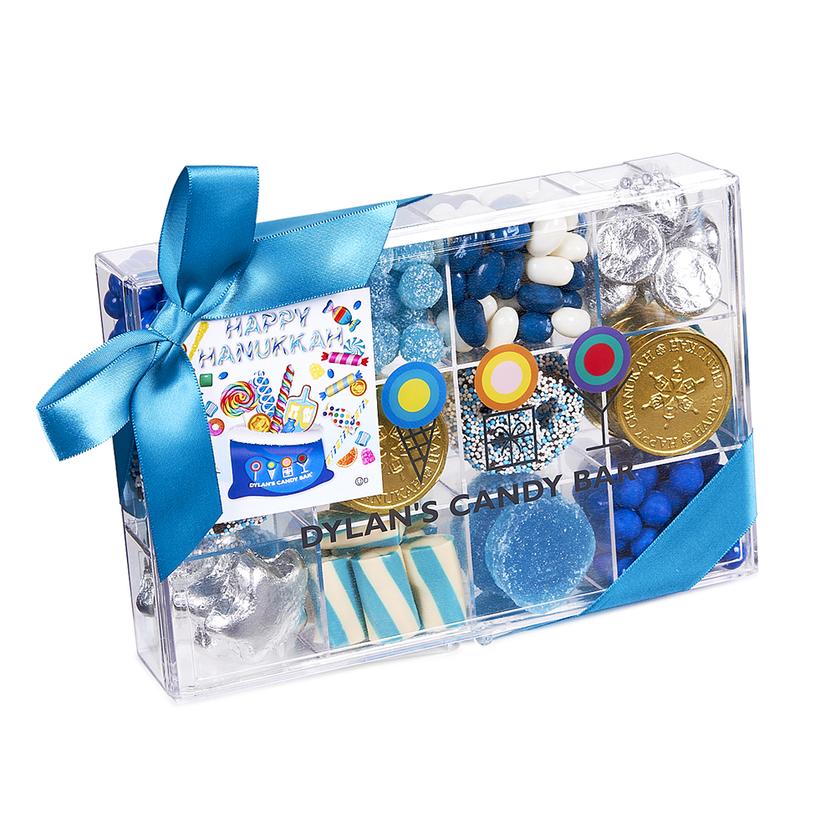 Fisher Price Little People Hanukkah Celebration Gift Present Blue Box advent toy 