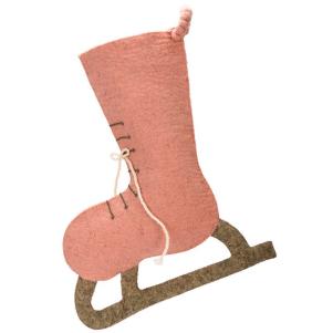 Hand Felted Wool Christmas Stocking