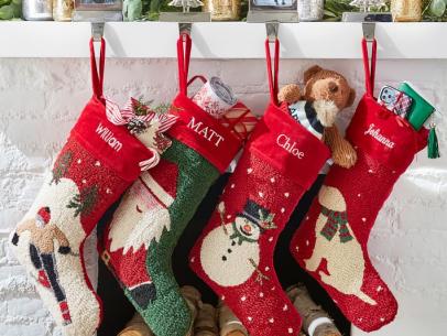 15 Personalized Christmas Stockings for Every Holiday Mantel