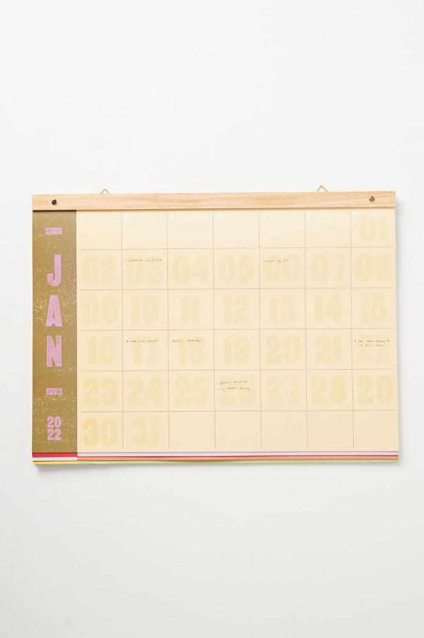 15 Best Wall Calendars for 2022 | HGTV