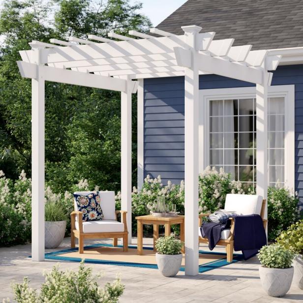 15 Stunning Covered Wooden Pergola Ideas for Added Shade and Style 2 12 Best Pergolas and Gazebas in 2021 | HGTV