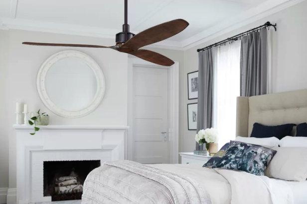 15 Best Ceiling Fans Under 500 In 2021, Modern Black Ceiling Fan With Light For Bedroom