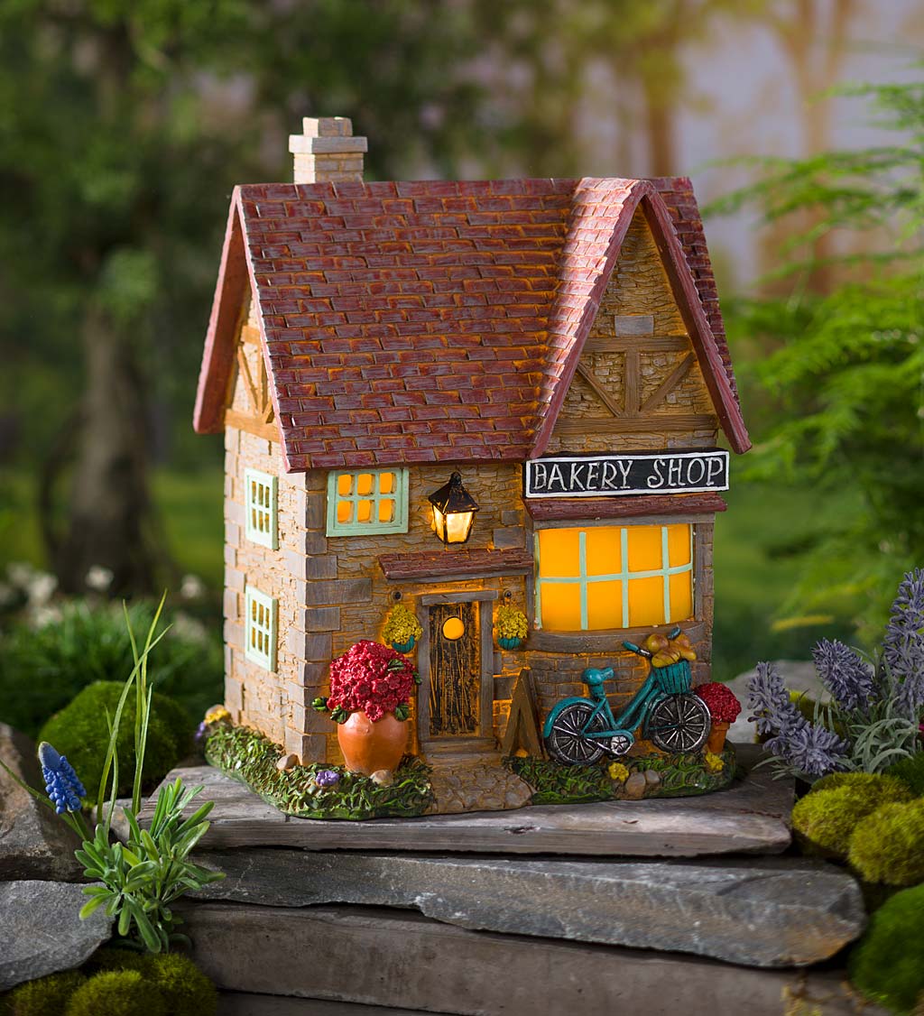 FAIRY GARDEN houses miniature opening doors Weatherproof detailed sale HOT a2d7 