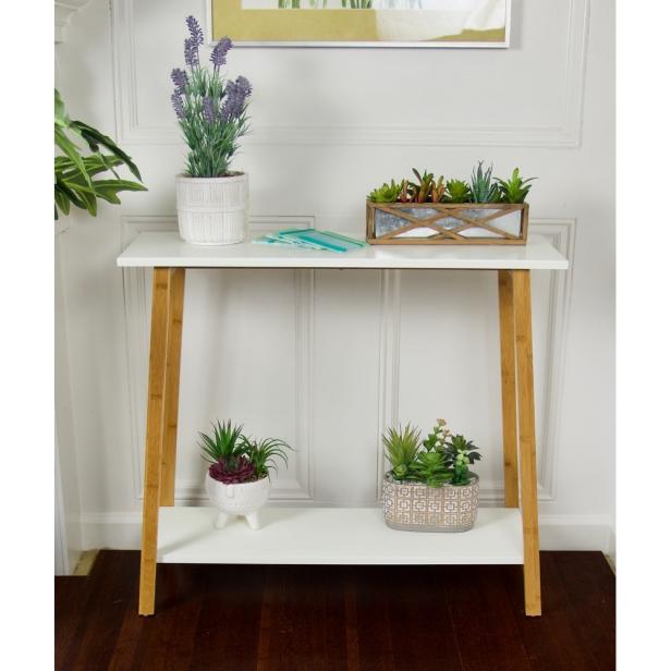 Small Entrance Console Table 51, What To Put On A Small Entry Table