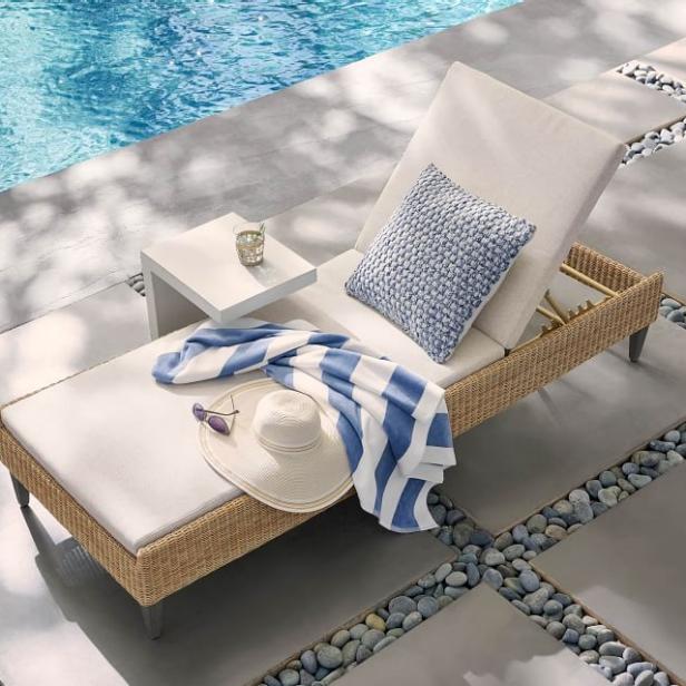 40 Stylish Outdoor Chaise Lounges For, Round Top Chaise Lounge Cushions