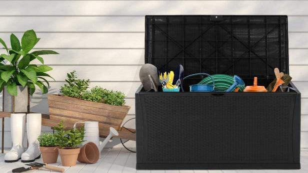 12 Beautiful Outdoor Storage Benches Under $200