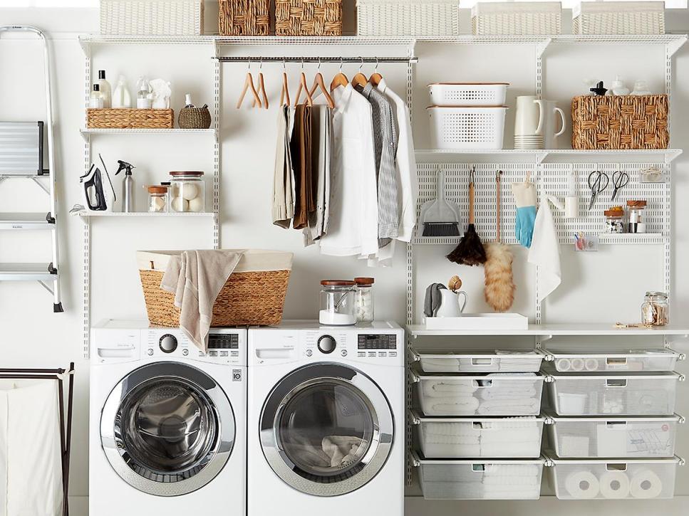 laundry rooms in garage