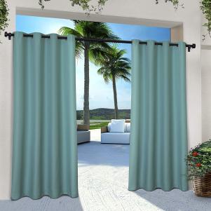 Blue Cabana Curtains