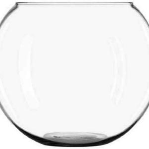 Glass Round Vase