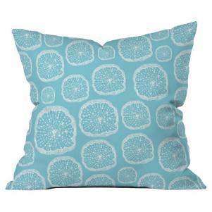 Turquoise Outdoor Throw Pillow