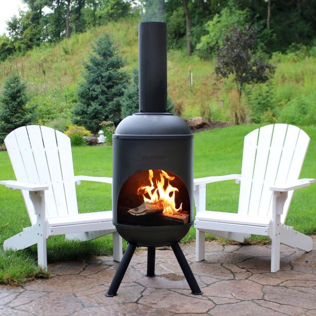 8 Best Chiminea Fire Pits For Your Backyard: Clay, Steel And More | Hgtv