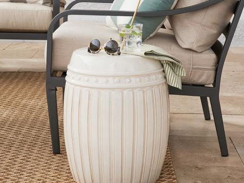 The Best Outdoor Side Tables and Garden Stools Under $300