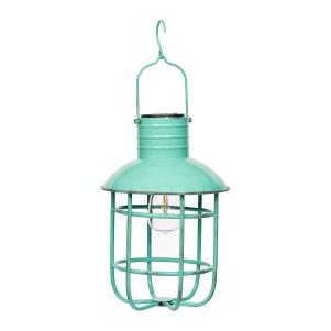Turquoise Cage Lantern
