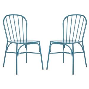 Stacking Patio Dining Chair Set of 2