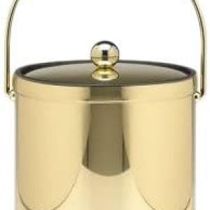 Polished Brass Beverage Bucket