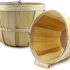 Wooden Basket Set of 2