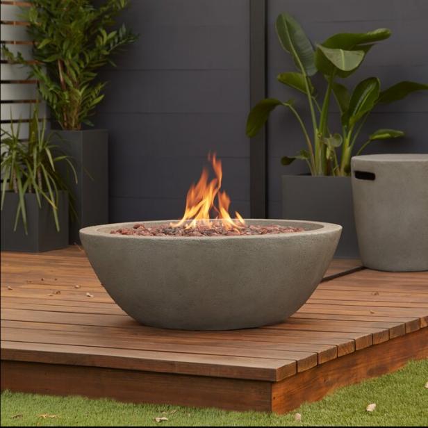 big flame propane fire pit