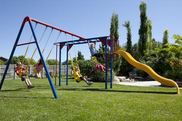 Three sets of DIY monkey bars - Playground Ideas Playground Ideas