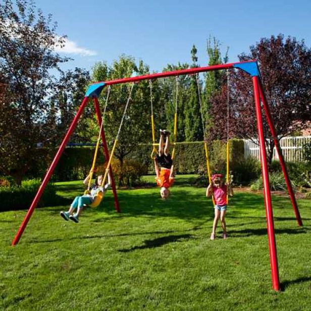 10 Best Backyard Swing Sets for Kids in 2021 HGTV