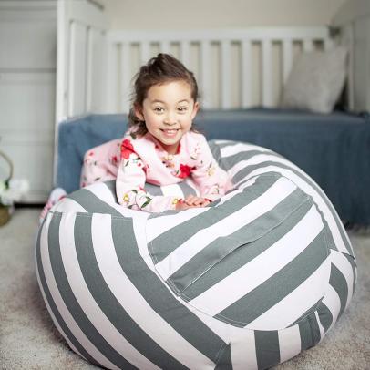 Coolest bean bag chair top