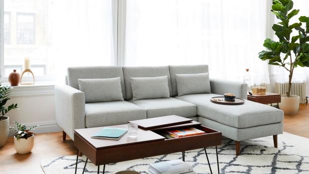10 Best Sectional Sofas In 2021, How Big Should A Coffee Table Be For Sectional