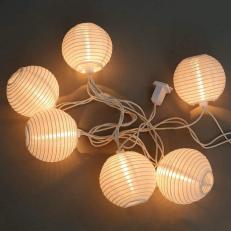 Extra large globe online string lights