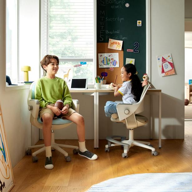 Kids Desk and Stool Set