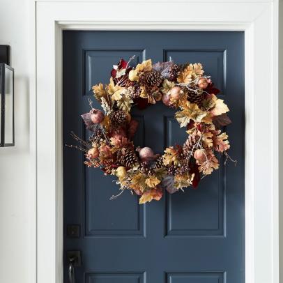 The Best Fall Wreaths for Your Front Door + More