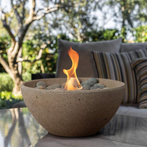 10 Best Tabletop Fire Pits In 2022, Round Gas Fire Pit Table Top Dimensions