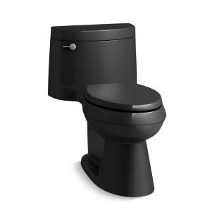 Cimarron Comfort Height One-piece elongated 1.28 gpf chair height toilet with Quiet-Close seat