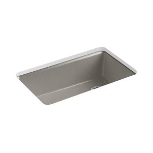 Riverby 33 x 22 x 9-5 8 under-mount single-bowl kitchen sink with accessories