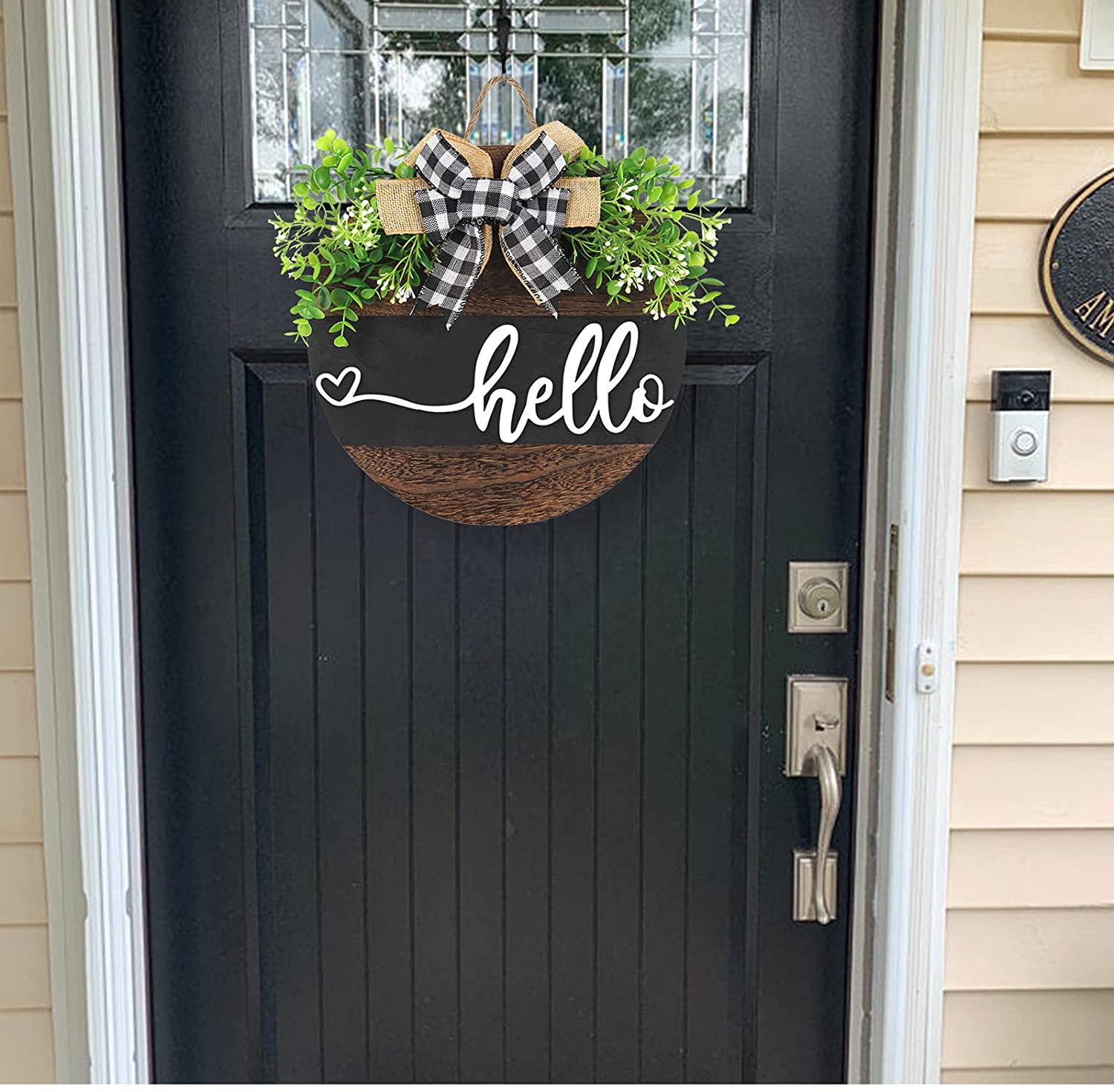 Summer Gray Large Rustic Wood Sign "Welcome To Our Porch" Fixer Upper 