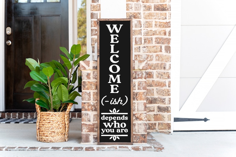 Family Is Forever Sign House Warming Present House Warming Gift Welcome Sign Front Porch Farm House Wooden Welcome Sign Welcome Sign