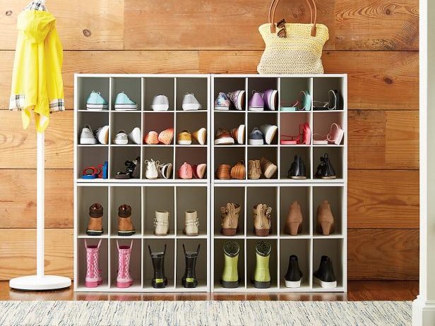 Home & Living Storage & Organisation Shoe Storage 2 x 7 Tier Shoe Storage Cabinet 28 Pair Plastic Shoe Shelves Organizer for Closet Hallway Bedroom Entryway Shoe Rack 