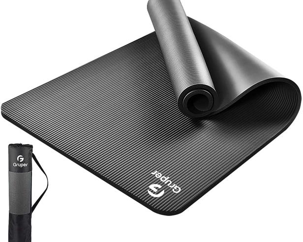 60 X 25 X 1.5cm Yoga Mat Non Slip Carpet Pilates Gym Sports Exercise Pads Beginn