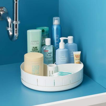 Best under deals bathroom sink organizer