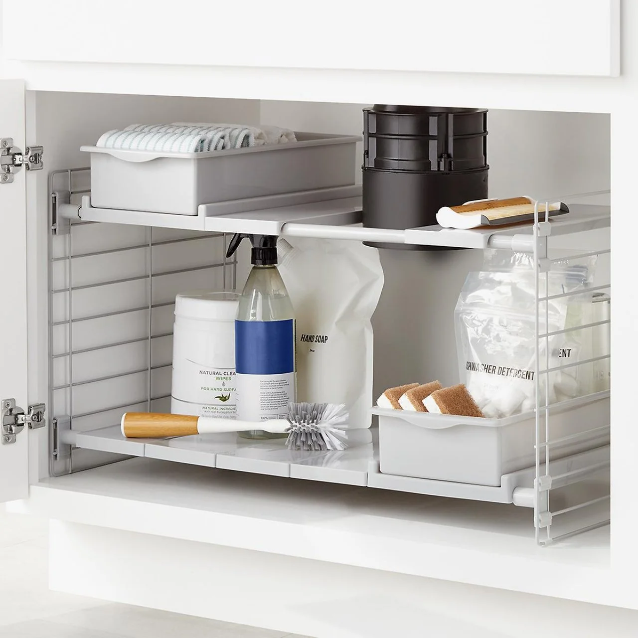 Under sink caddy kitchen hot sale
