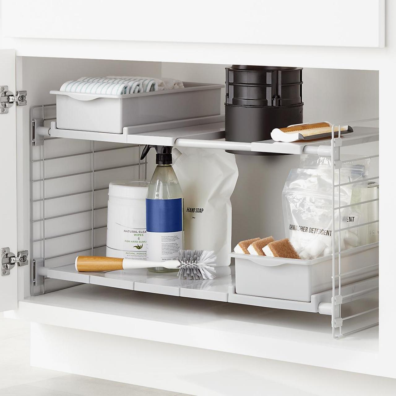 The Perfect Under the Sink Organization Solution