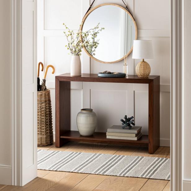 12 Best Console And Entry Tables With, Entryway Console Table And Bench