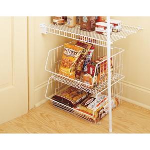 Open Front Wire Basket