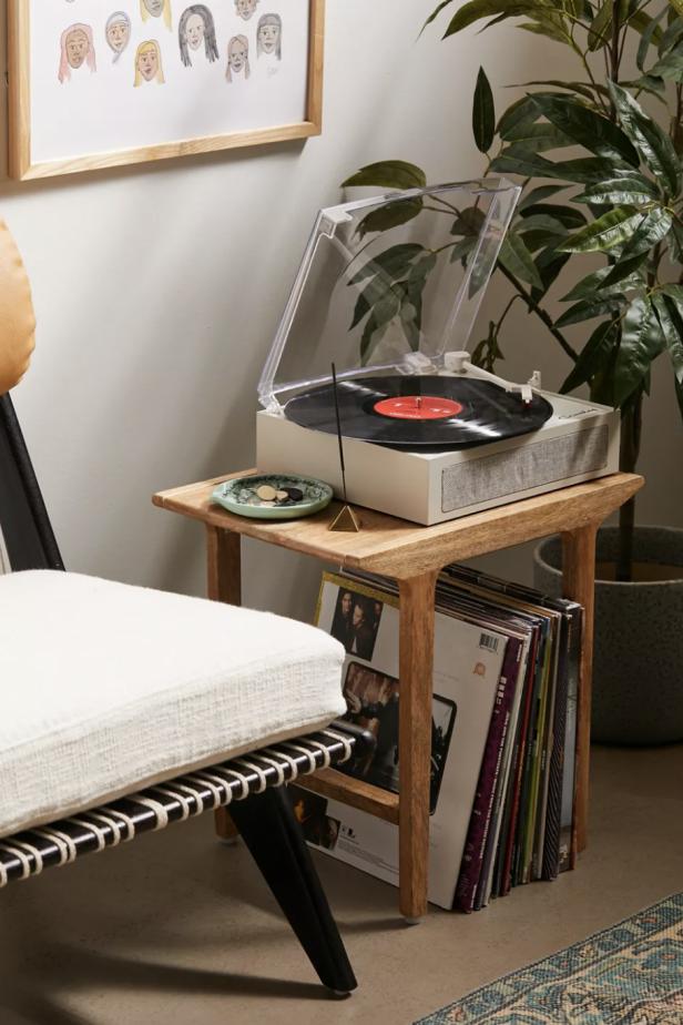 12 Best Vinyl Record Storage Solutions 2022 Hgtv - Vinyl Record Living Room Decor Ideas