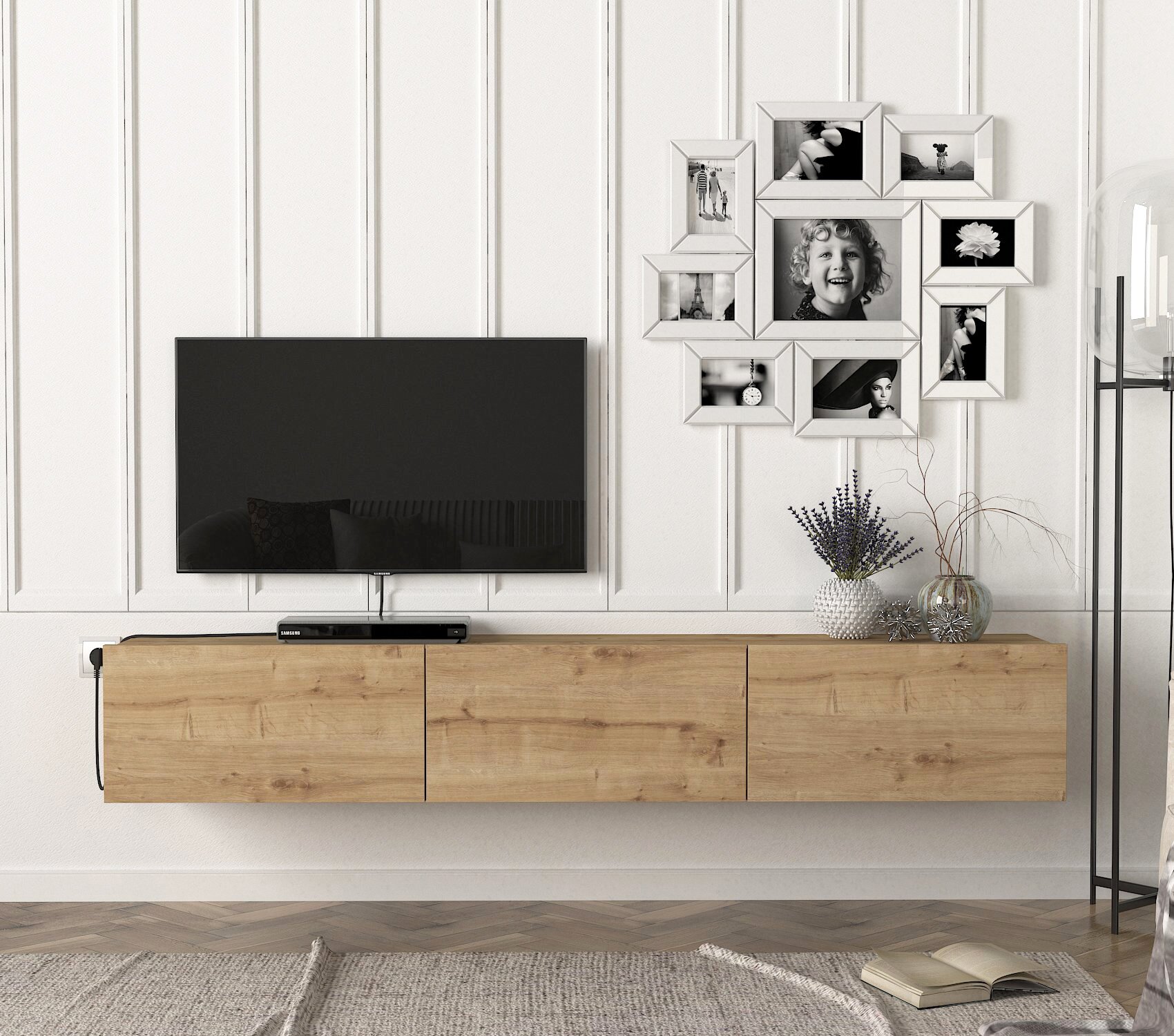 Home & Living TV Credenza TV Console TV Unit Living Room Furniture