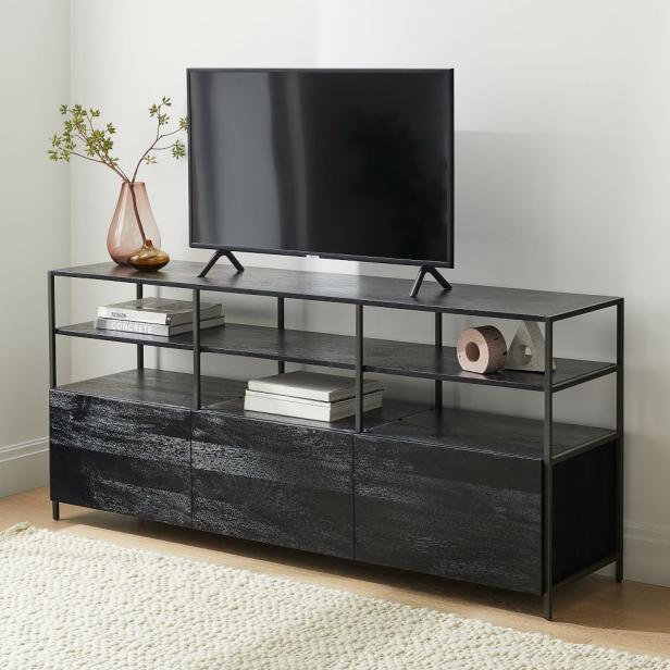 12 Best Tv Stands With Storage 2022, Media Console Table Target Size