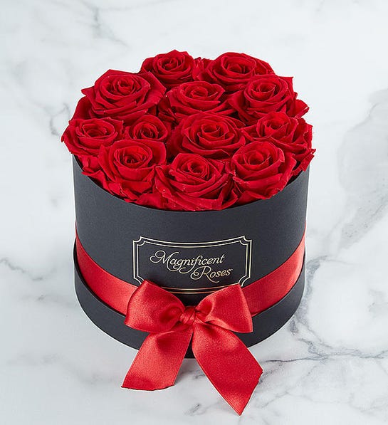 Preserved Rose Rose Box Everlasting Rose Forever Roses Gifts For Her Eternity Rose Flower Box Mirror One Year Roses Box of Roses