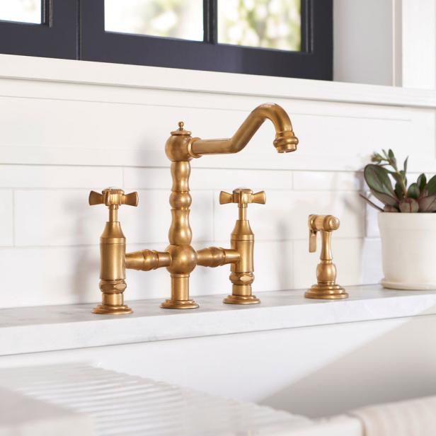 The Best Brass Kitchen Faucets in 2023!