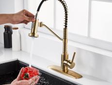 Make a splash in your kitchen design with our favorite faucet finds.